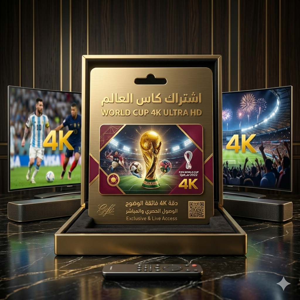 اشتراك كأس العالم ٦ أشهر 4k سترونج (حساب خاص) – باقة كأس العالم والشاملة